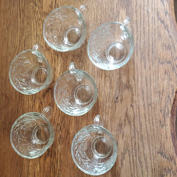 Punch Cups Celebration by Indiana Glass Set of 6 - Picture 3 of 6